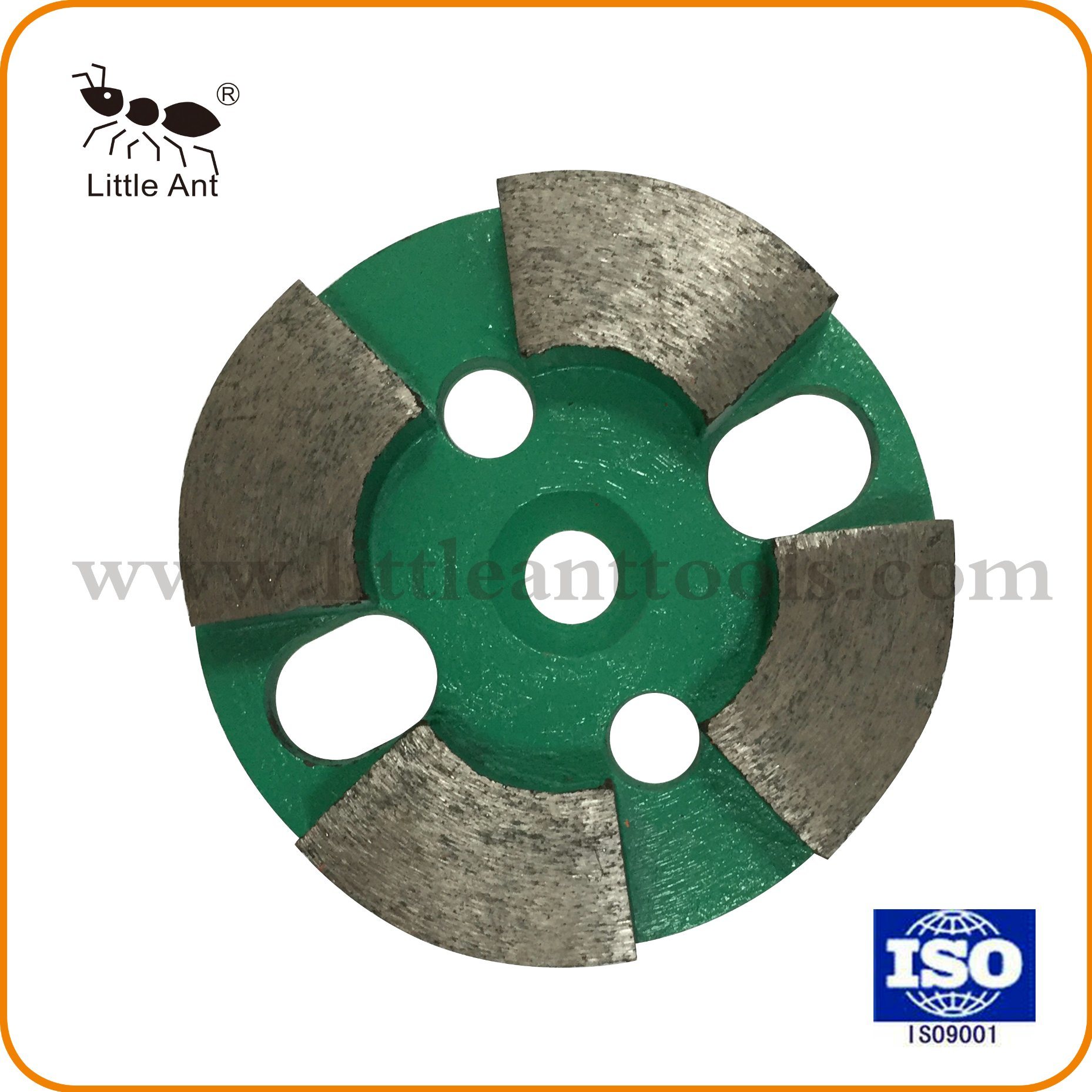 3 Inch/80mm Diamond Metal Grinding Wheel for Floor Polishing