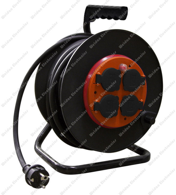 Euro Style Power Extension Cable Reel -30meter