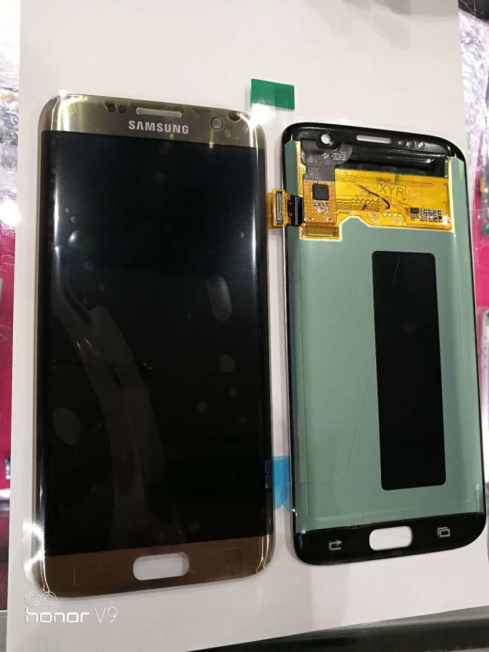 LCD for Samsung galaxy S8 edge + with digitizer with frame