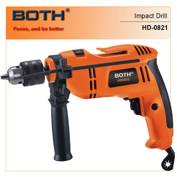 Power Tool 650W Impact Drill with Soft Grip (HD0821)