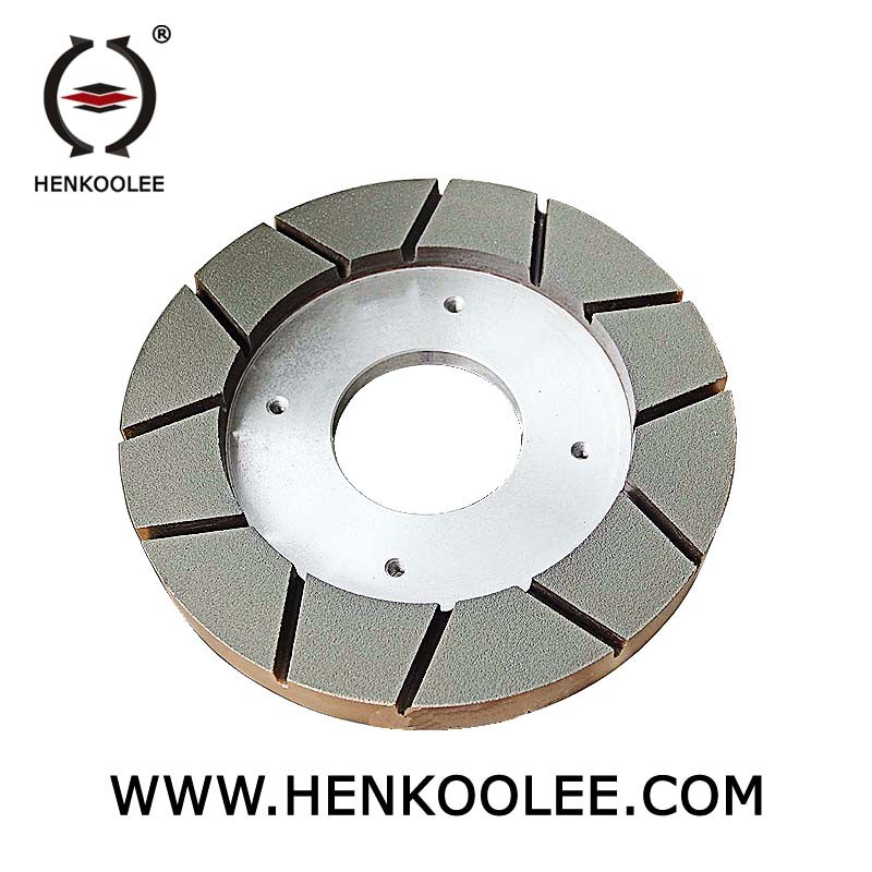 Resin-Bond Diamond Dry-Grinding Wheel (Working Layer With Flume)