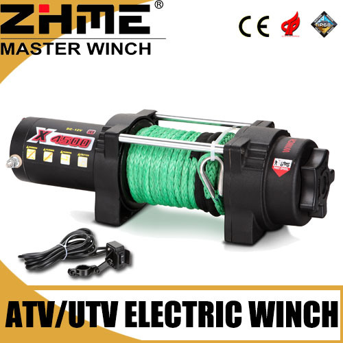 Small ATV 4500lbs Electric Power Winch with IP 68