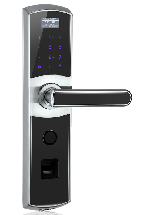 Zinc Alloy Biometric Smart Fingerprint Password Door Lock with Fingerprint Scanner