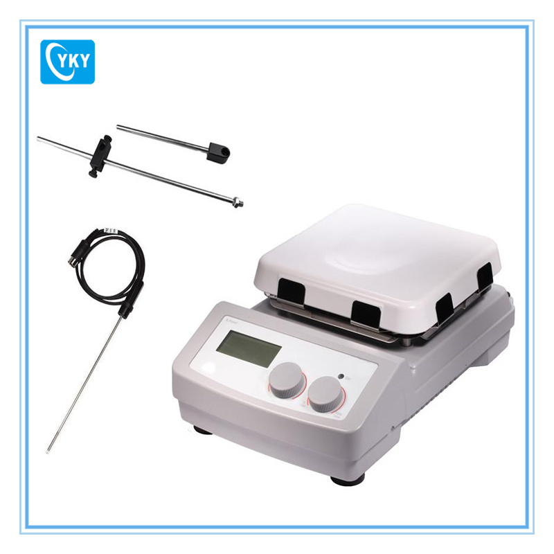 Laboratory Electric Programmable Stirring Hot Plate with External Temperature Probe