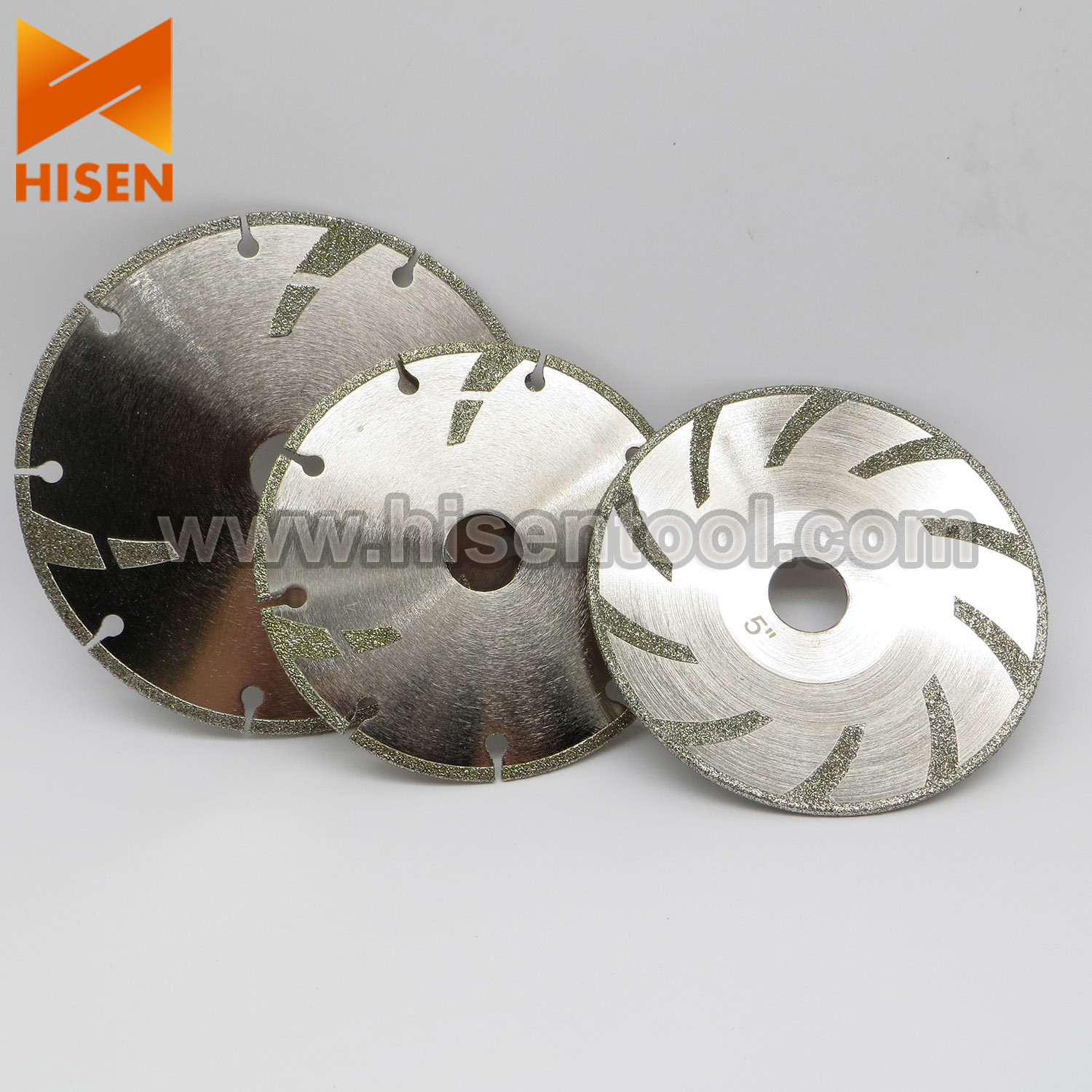 125mm Electroplated Diamond Saw Blade for Mables, Soft Stones