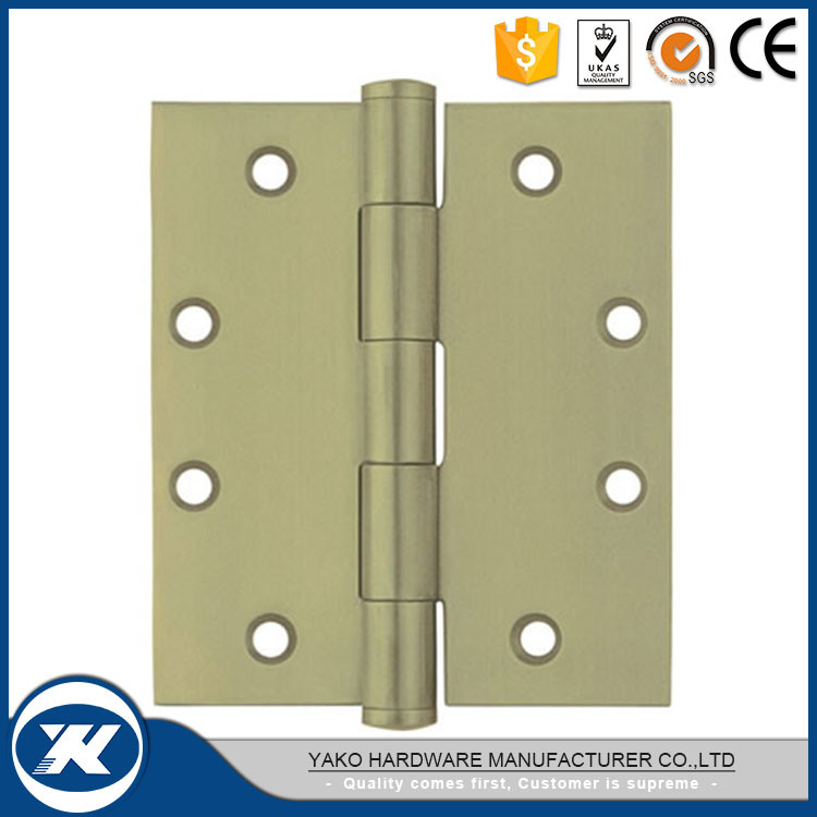 Furniture Hardware Brass Material Plain Joint Door Hinge