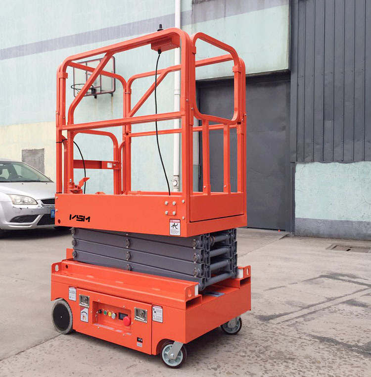 Mini Small Electric Self Propelled Scissor Lift with Power Batter
