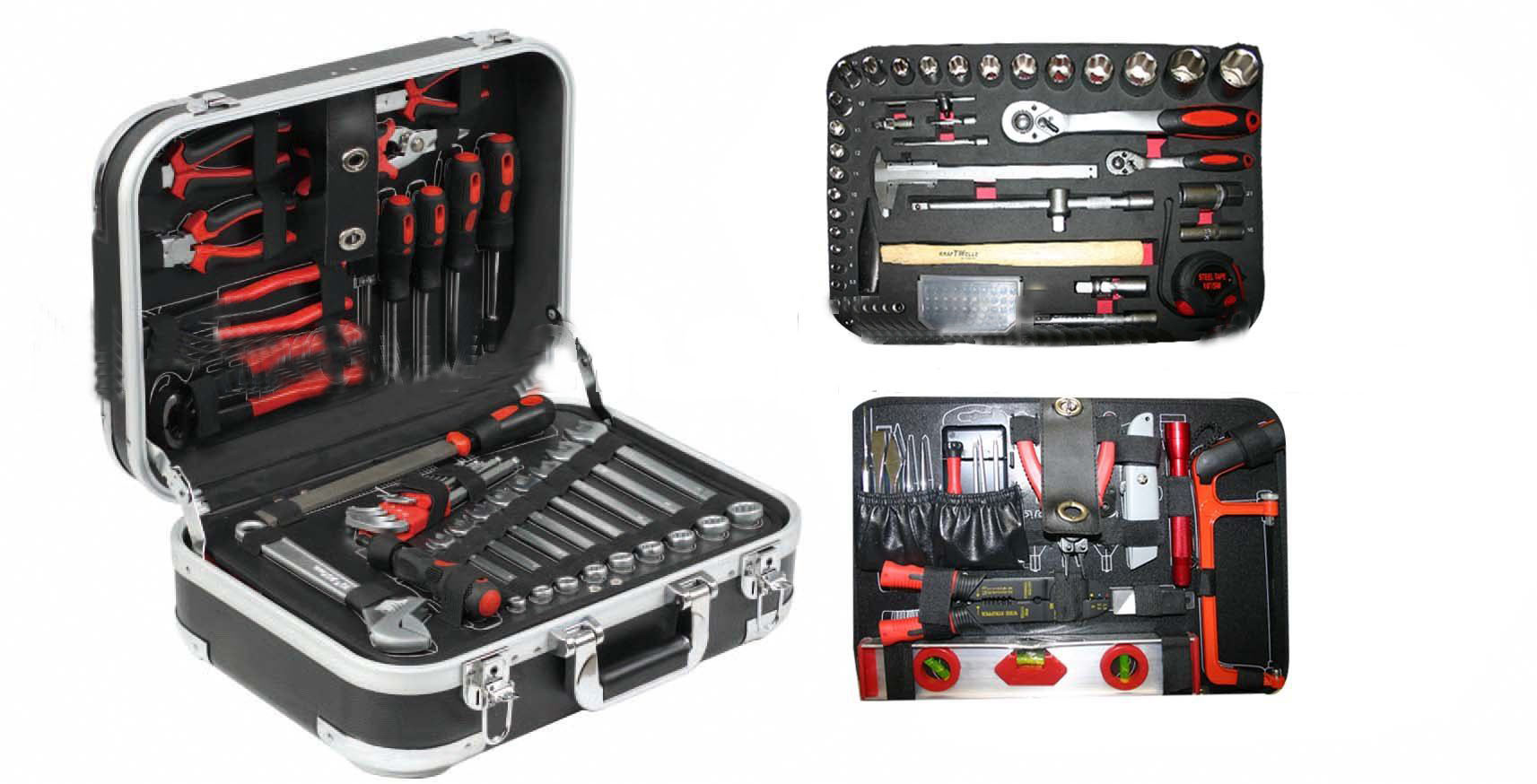 Professional Household Quality Tool Set, Germany Kraftwelle Tool Set, Tools Set in ABS Case