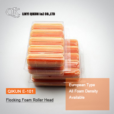 E-101 Orange Color European Type Flocking Foam Roller