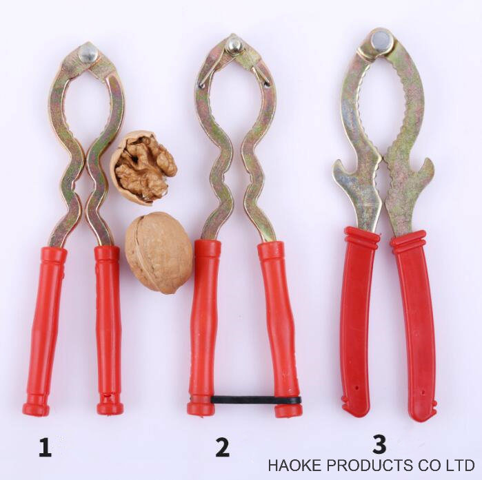 Hot Sale Walnut Clip Nut Cracker Galvanized Surface Good Price Hand Kitchen Tools