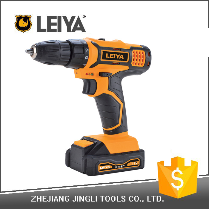 12V Li-ion 10mm 1300mAh Cordless Screwdriver/Drill with Two Speed (LY-DD0212)