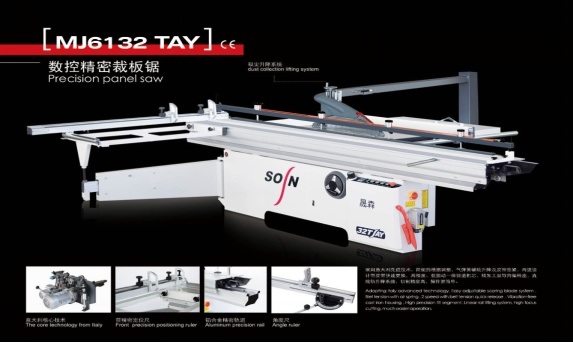 Precision Panel Saw for Woodworking (MJ6132TAY)
