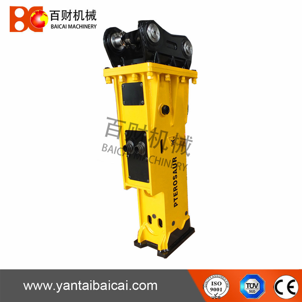 Silent Type Hydraulic Excavator Hammer with Chisel 155mm