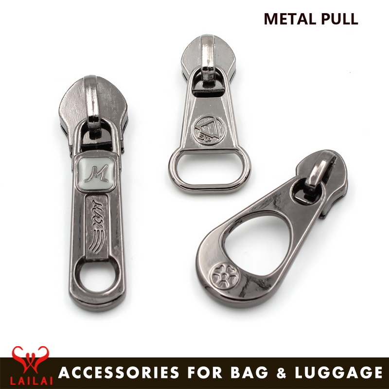 Custom Design Bag Hardware Accessories Metal Zipper Puller