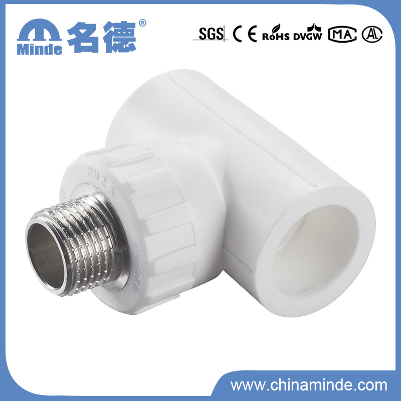 PPR Male Tee Type a Fitting for Building Materials