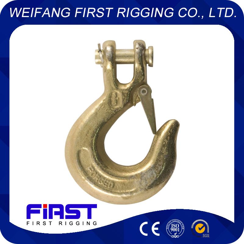 High Quality G80 Clevis Slip Hook with Latch