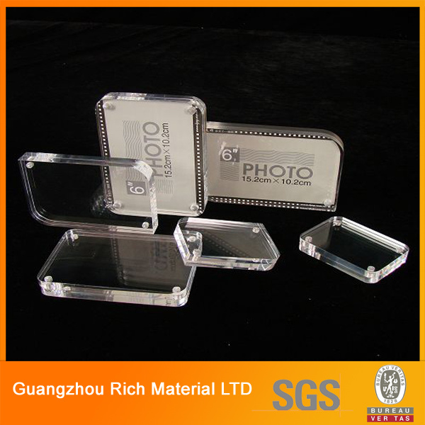 Acrylic Picture Frame/PMMA Plastic Photo Frame/Perspex Acrylic Plastic Display