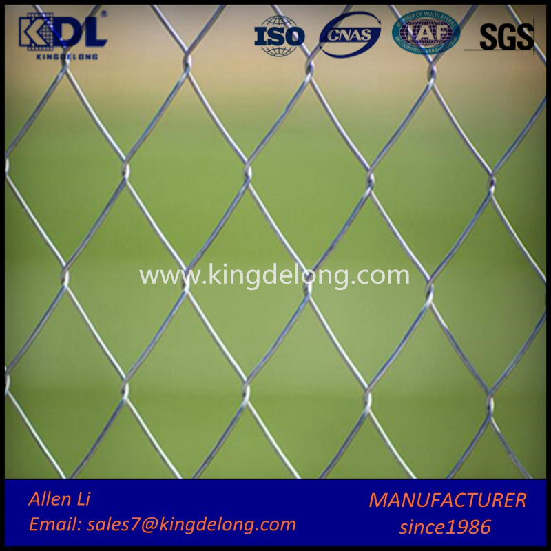 50 X50mm Home Garden Hot Dipped Galvanized Chain Link Fence