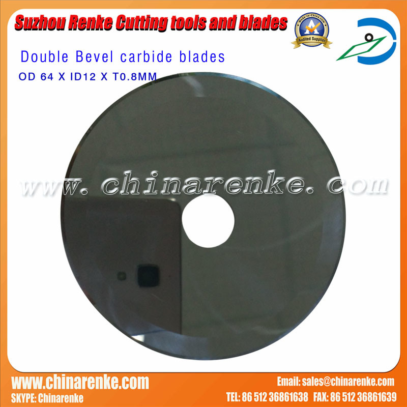 Tungsten Carbide Cutter Blade for Cutting Plastic and Rubber