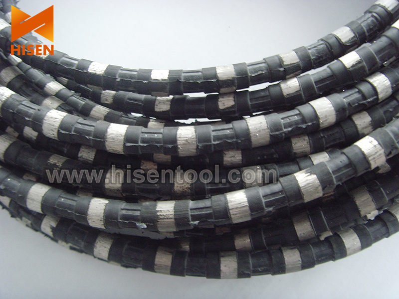 Diamond Wire Cutting Rope for Granite Quarry