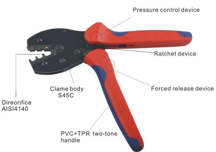 Hand Crimping Tools for Non-Insulated Cable