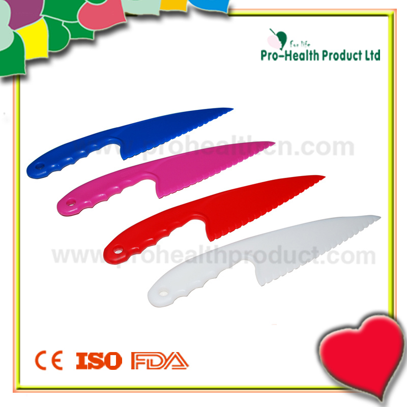 Disposable Colorful Plastic Cake Knife (PH7021)