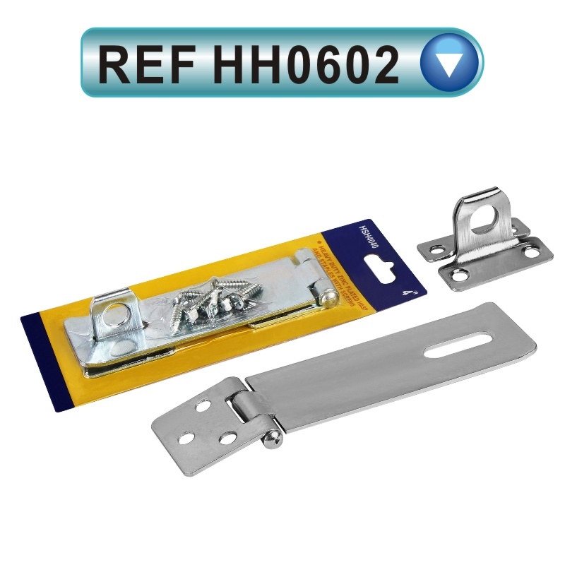 Steel Safety Hasps Staple and Hasp Door Hardware (HH0602)