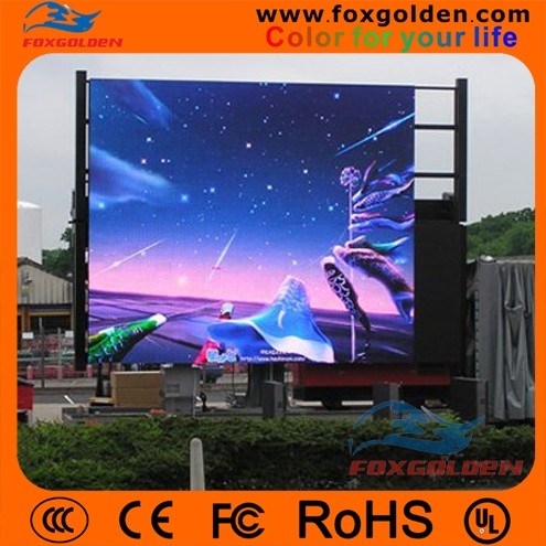 Outdoor Screen High Brightness RGB P10 Waterproof Advertising LED Display
