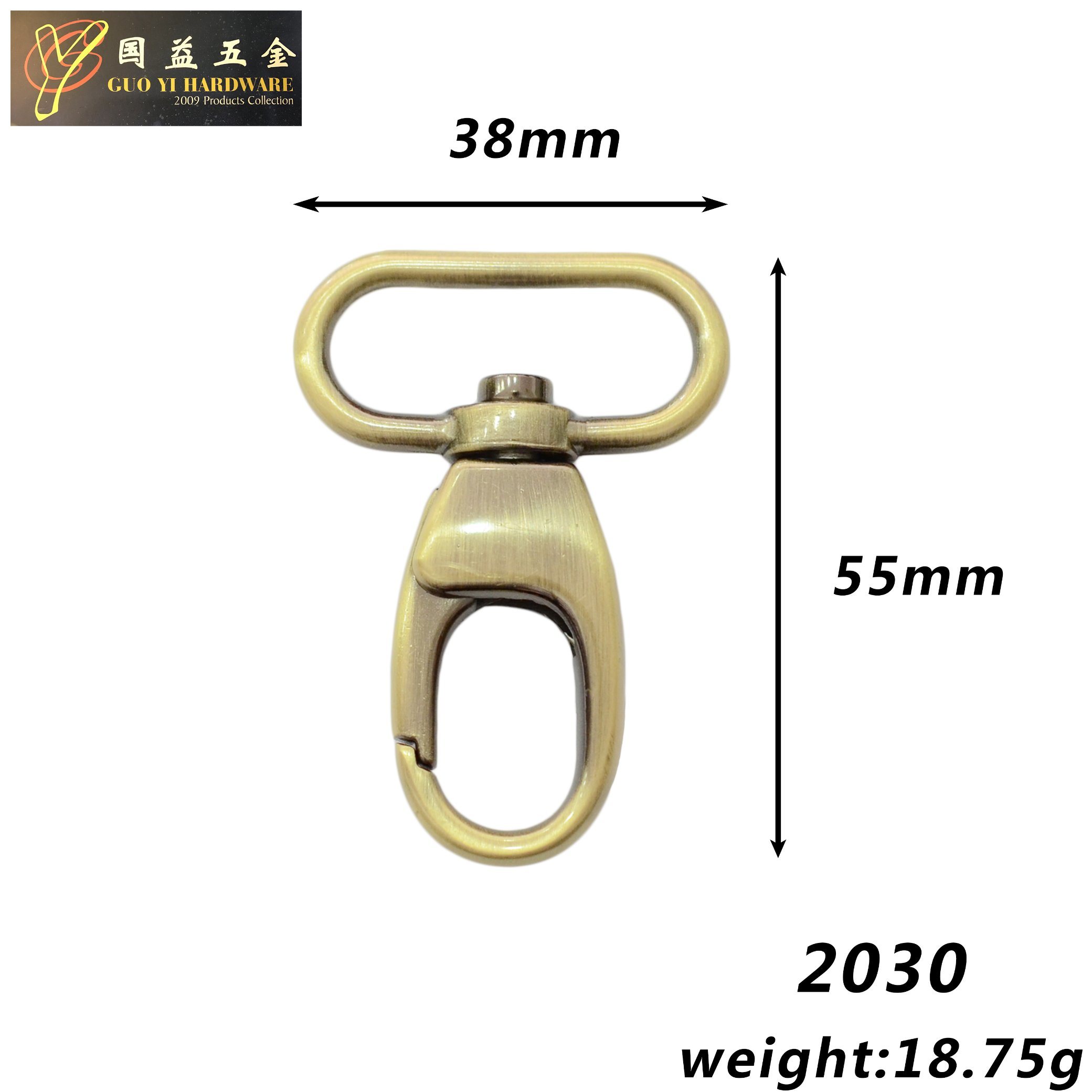 Case Bag Hardware Accessories Antique Brass Buckles Metal Buckle Wholesale (2030)
