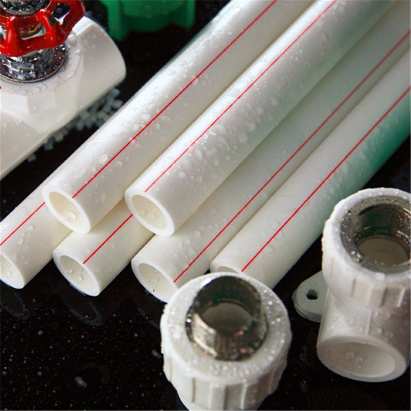 PPR and PVC Tubes and Fittings Polypropylene Water Pipe Building Materials Polypropylene Pipe