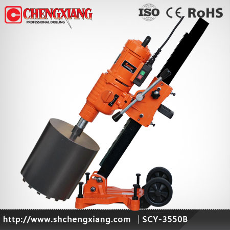 Diamond Core Drill with Angle Adjustable Stand