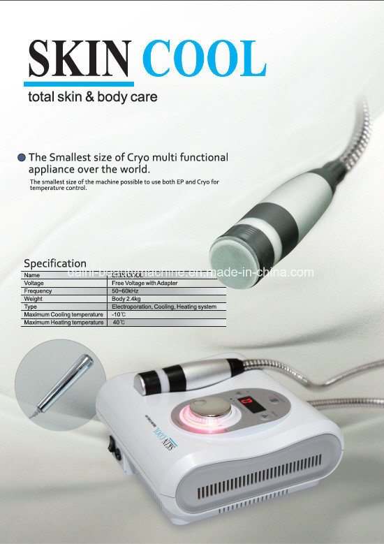 Face Beauty SPA Deep Cleansing Ance Wrinkle Removal Rejuvenation Hot Cold Hammer with Electroporation Electroosmosis Mesotherapy
