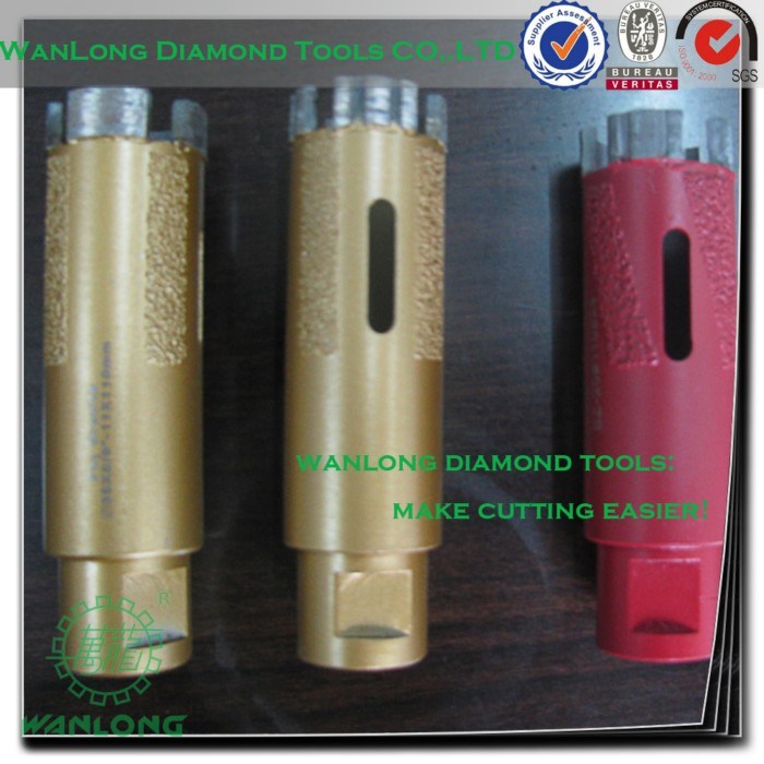 Drill Bit for Drilling Marble-Diamond Masonry Drill Bit for Stone Processing