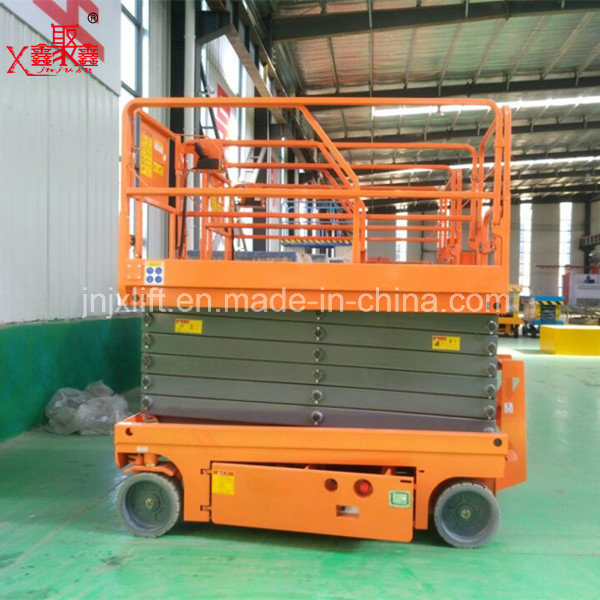 6-14m 300kg China Best Selling Hydraulic Self Propelled Battery Power Scissor Lift Table Platform with Ce ISO Certification