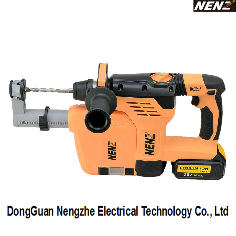 Soft-Grip Handle Electric Drill with Dust Extractor (NZ80-01)