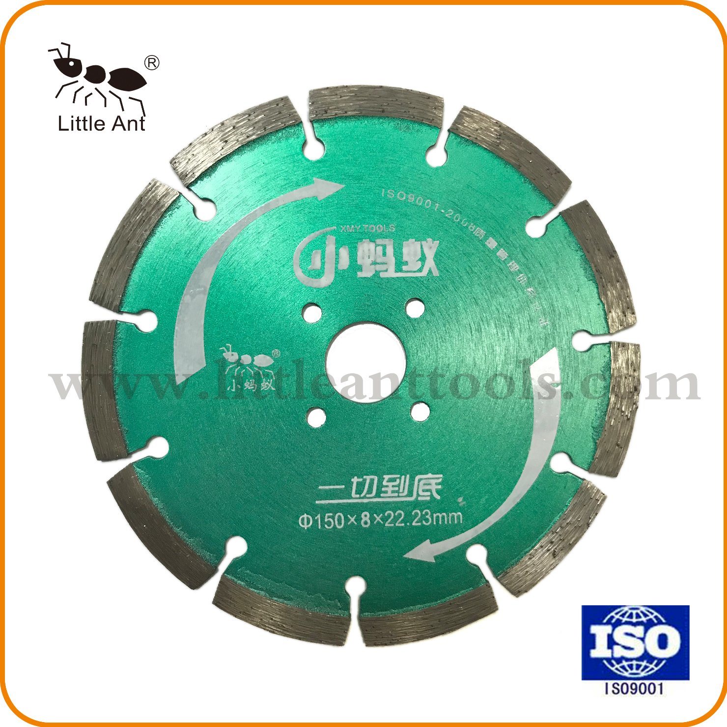 China Hot Sintered Diamond Saw Blades for Marble, Granite, Concrete, Stone Material