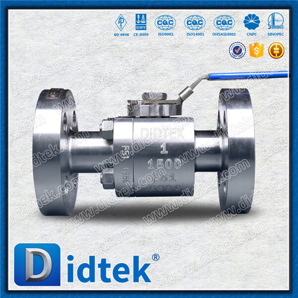 Didtek Anti Blow-out F51 Floating Ball Valve with Wrench Operate