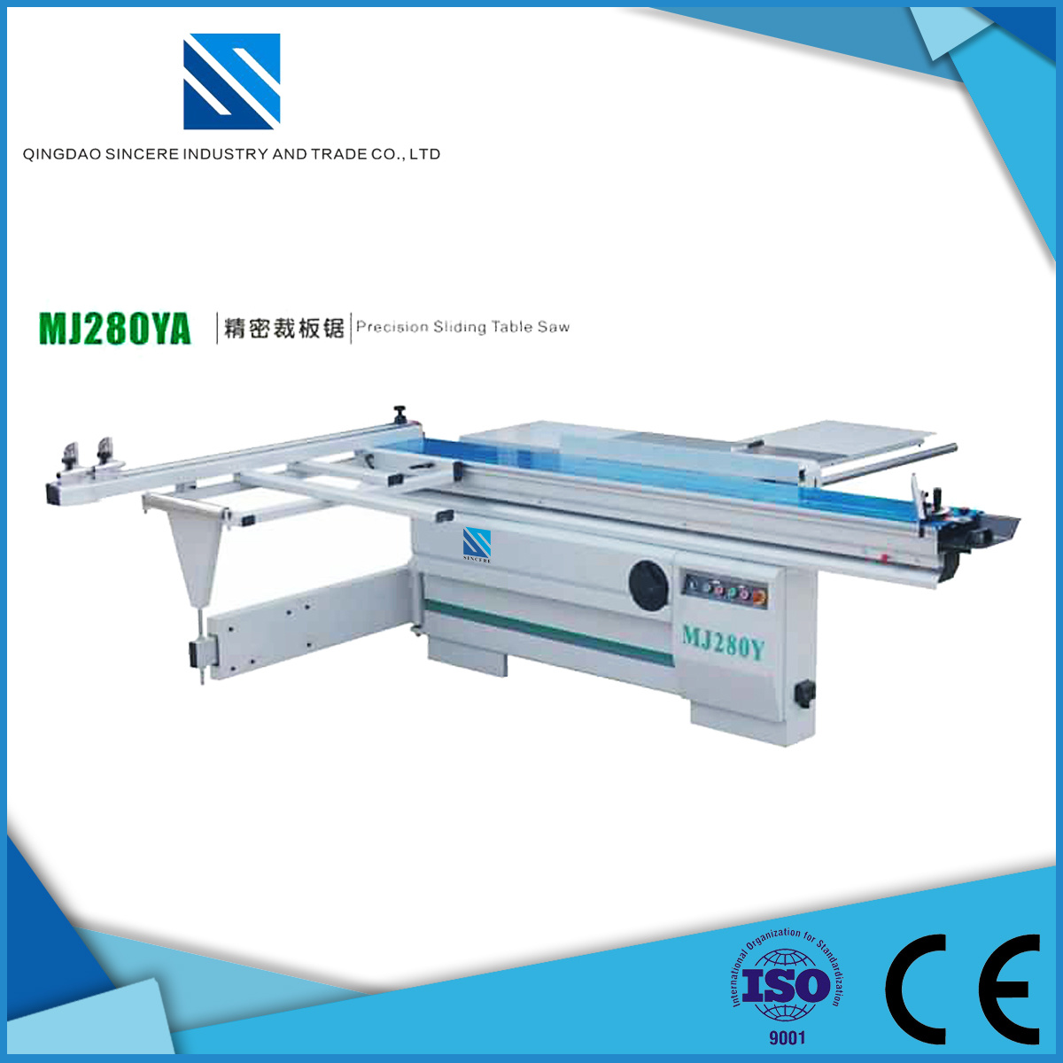 Factory Outlet Quality Guaranteed Precision Sliding Table Saw