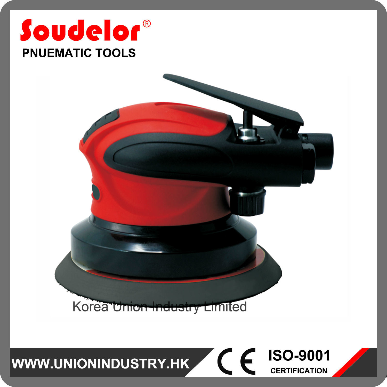 5 Inch Non Vacuum Composite Power Pneumatic Sander Ui-5114