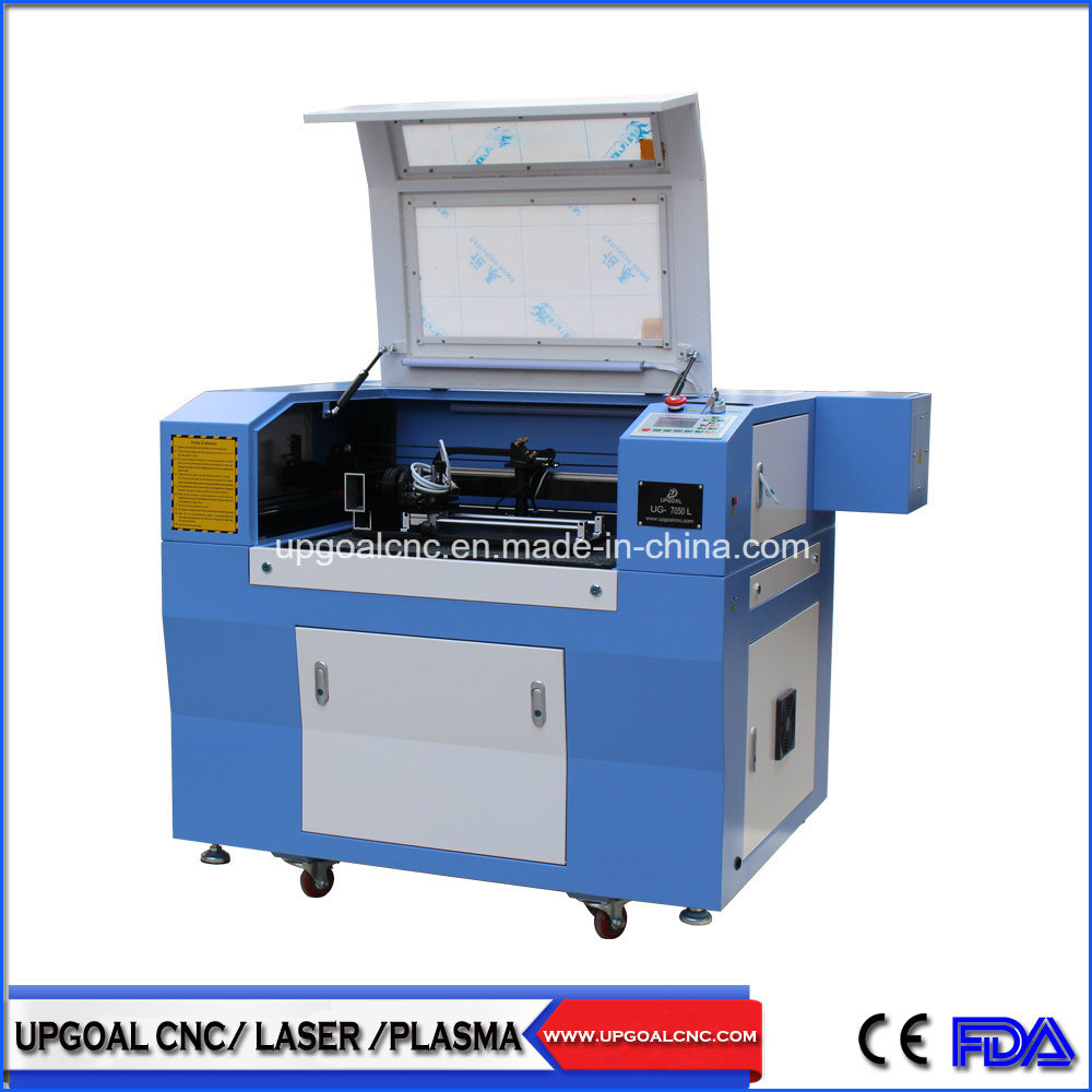 Greeting Card/Wedding Card CO2 Laser Cutter Machine with Rotary Axis