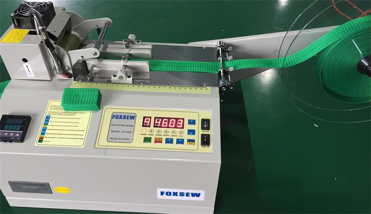 Automatic Ribbon Cutting Machine Hot and Cold Knife