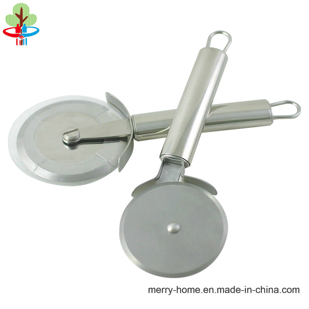PP/Soft Grip/Stainless Steel Tube Handle Stainless Steel Pizza Wheel/ Cutter