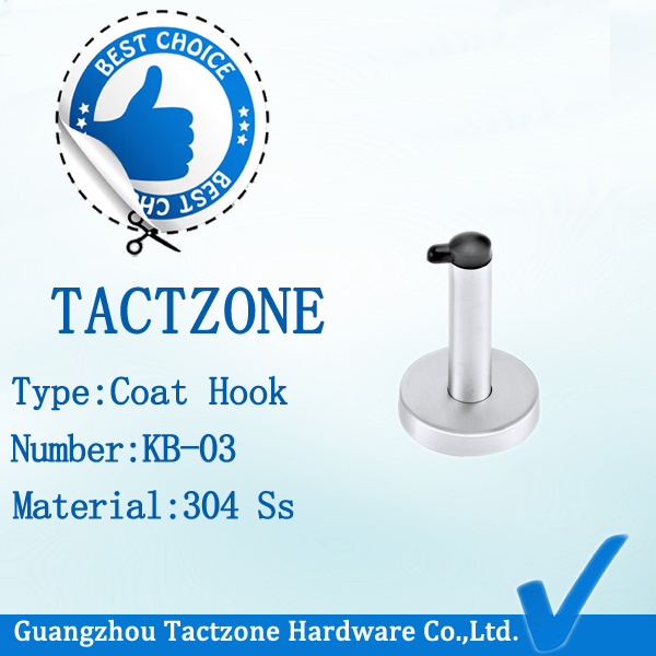 Wholesale Toilet Partition Hardware Stainless Steel Clothes Hook
