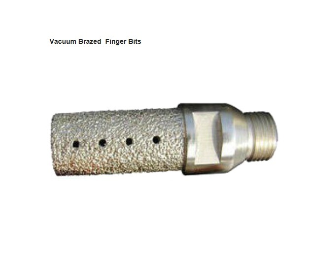 High Quality Vacuum Brazed Diamond Tool Finger Core Bits (JL-DFV)