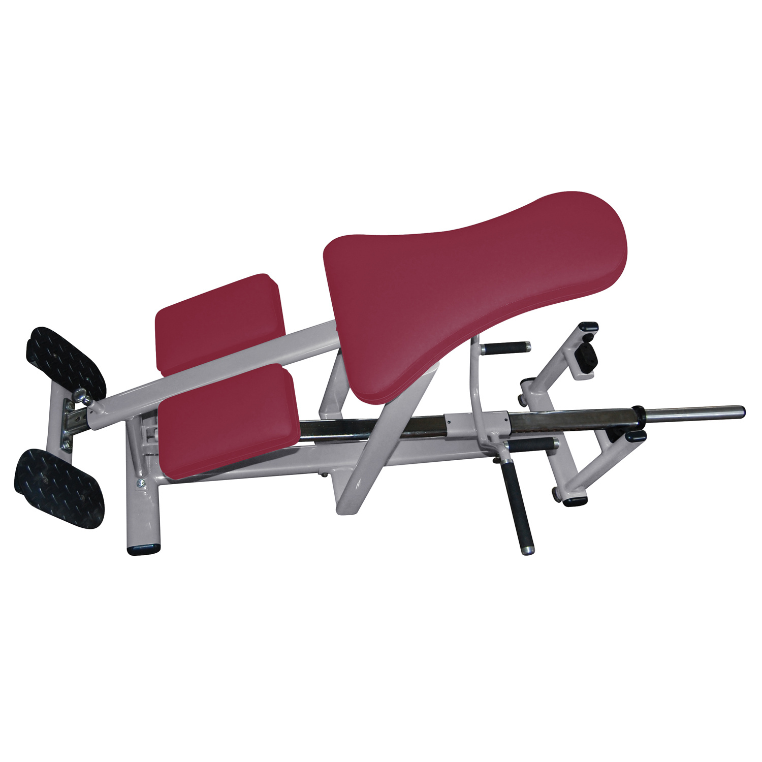 Lying T-Bar Row Fitness Equipment Gym Hammer Strength