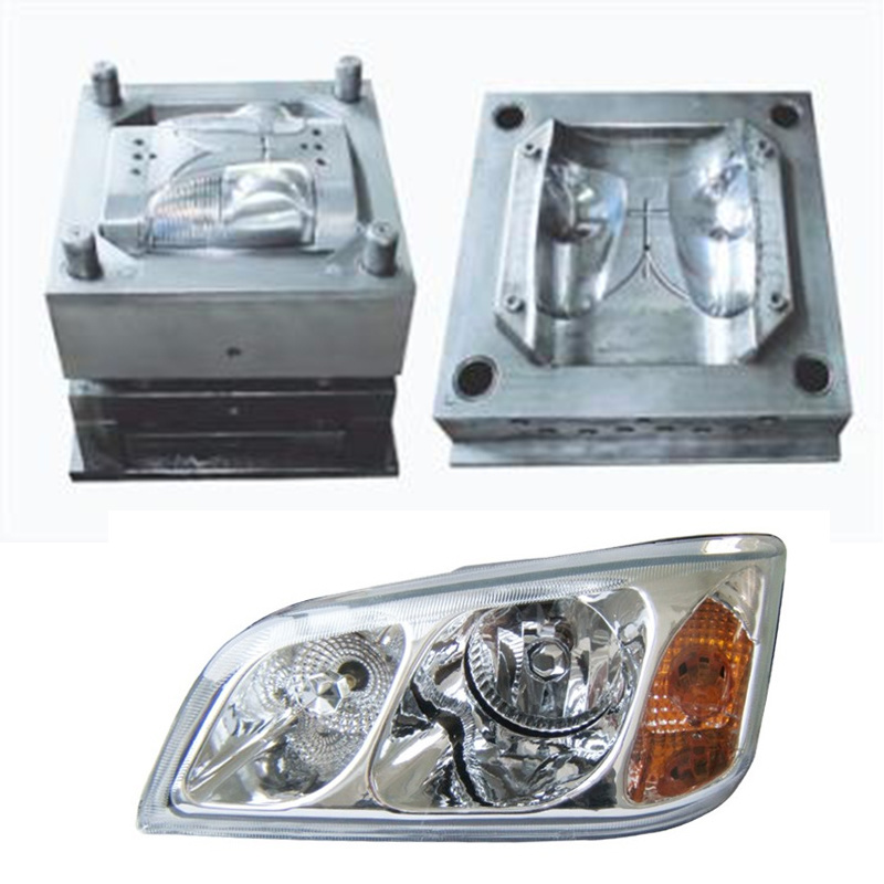 Auto Car Light Head Lamp Guide Plastic Injection Mould