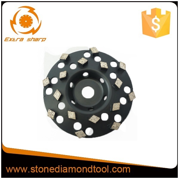 5-Inch Diamond Grinding Cup Wheel for Concrete / Granite Floor