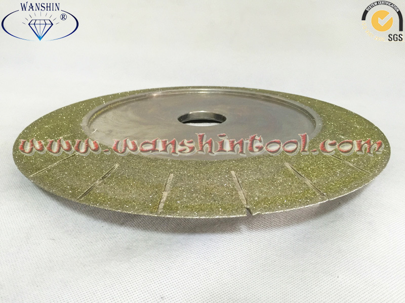 Diamond Electroplated Profiling Wheel for Marble Limestone