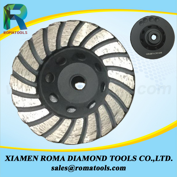 Diamond Cup Wheels for Swirling Turbo From Romatools