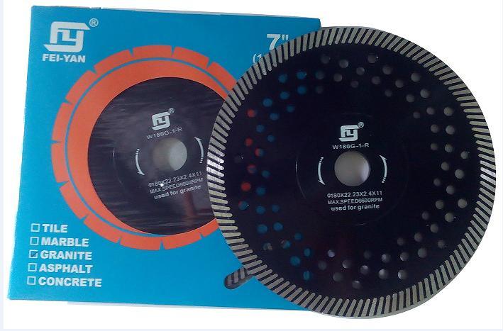 Hot Press Turbo Blade for Stone